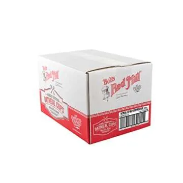 Bob's Red Mill Maple Brown Sugar Oatmeal Cup, 1 cup (Pack of 12) - Non GMO, Whole Grain, Kosher