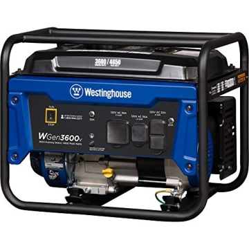 Westinghouse 4650W Portable Generator RV Ready Gas Powered