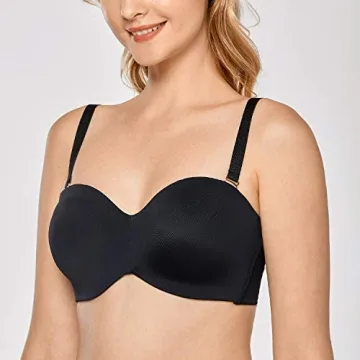 DELIMIRA Strapless Bra for Comfort and Support