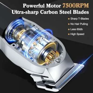 Ufree Hair Clippers Set for Men - Cordless & Professional