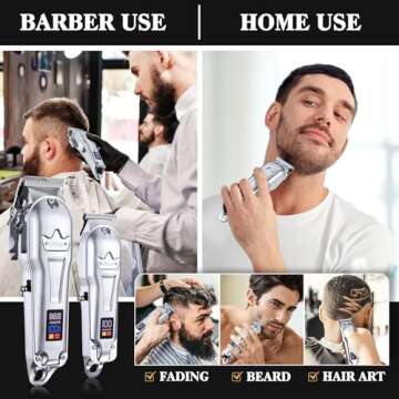 Ufree Hair Clippers Set for Men - Cordless & Professional