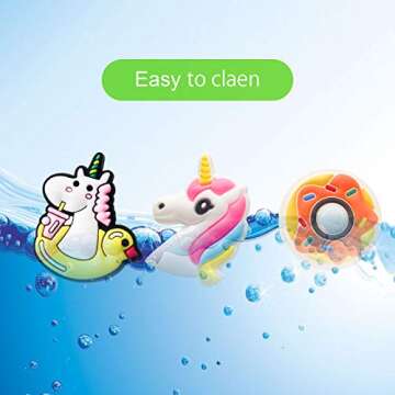 Mowzury Unicorn Shoe Charms - 20 PCS Fun & Cute Decorations