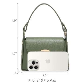 VONMAY Women Studded Evening Clutch Bag for Events