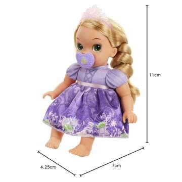 Disney Princess Baby Rapunzel Doll with Pacifier