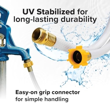 Camco 25-Ft Water Hose for Safe Drinking Water