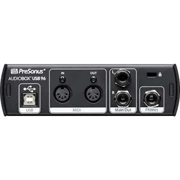 Presonus AudioBox 96 Studio Bundle with Software & Monitors