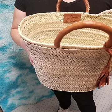 AnewStraw French Basket Bag - Stylish Eco-Friendly Tote
