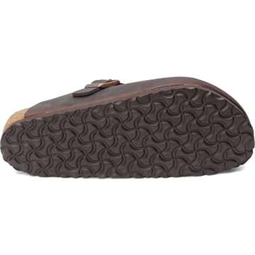 Birkenstock Unisex Boston Clog,Habana Oiled Leather,42 M EU