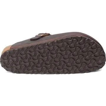 Birkenstock Unisex Boston Clog,Habana Oiled Leather,42 M EU