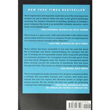 The Hard Thing About Hard Things: Building a Business When There Are No Easy Answers