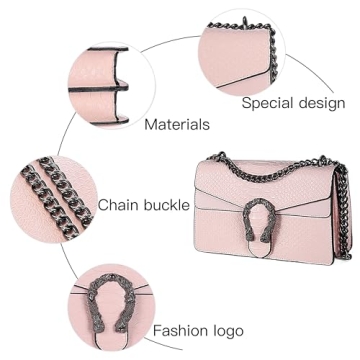 DEEPMEOW Snake Print Crossbody Bag for Women