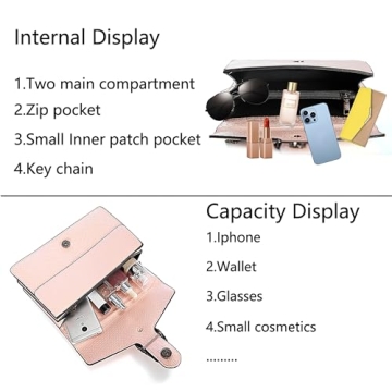 DEEPMEOW Snake Print Crossbody Bag for Women