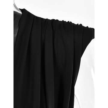 Stylish LYANER Wrapped V Neck Ruched Bodysuit for Women