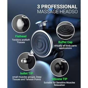 HYAKO R1 Deep Tissue Muscle Massager for Pain Relief