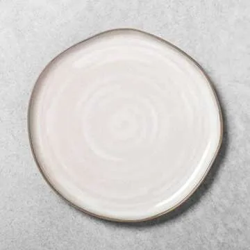 Reactive Glaze Dinnerware Collection - Hearth & Hand with Magnolia (Set of 4, Gray Dinner Plate)