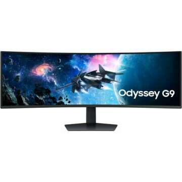 SAMSUNG 49-Inch Odyssey G9 | Immersive 1000R Curved Gaming Monitor