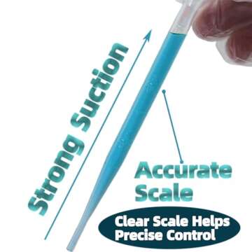 Zkupanx 100 PCS 3ML Pipette Droppers for All Needs