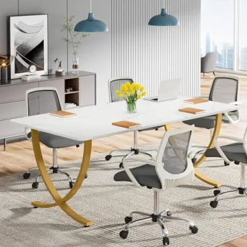 Tribesigns Modern Executive Desk, Large 63" Home Office Desk