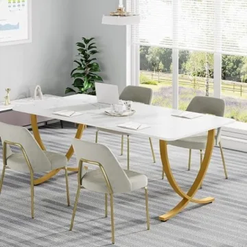 Tribesigns Modern Executive Desk, Large 63" Home Office Desk