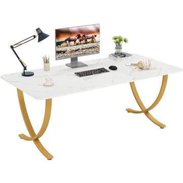 Tribesigns Modern Executive Desk, Large 63" Home Office Desk