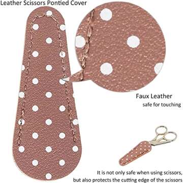 BIHRTC 4.5Inch Embroidery Scissors Knitting Scissors Sharp Tip Stainless Steel Scissors Little Scissors for Cross Stitch Cutting Embroidery Sewing Handcraft Craft Art Work DIY Tool Gold