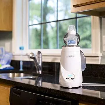 Compact Dr. Brown's Deluxe Baby Bottle Warmer for Parents