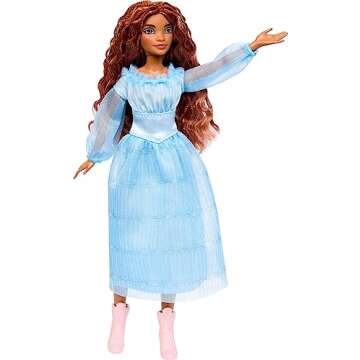 Mattel The Little Mermaid Sing & Discover Ariel Doll with Signature Dress, Toys Inspired by the Movie
