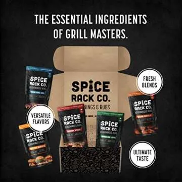 BBQ Seasonings Gift Set - Perfect Grilling Spices Collection
