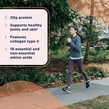 Ancient Nutrition Bone Broth Protein Powder, Vanilla, 20g Protein per Serving, Supports Healthy Skin, Gut Health, Joint Supplement, Gluten Free, Paleo and Keto Friendly, 15 Packets…