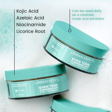Urban Skin Rx Even Tone Cleansing Bar for Skin Renewal