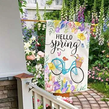 Spring Flag for Outdoors 28 x 40 - Double Sided Design