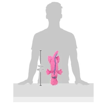 goDog Gators Plush Toy with Chew Guard for Dogs