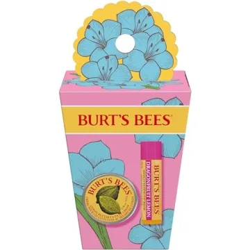 Burt's Bees Valentine Surprise Set - Natural Lip & Cuticle Cream