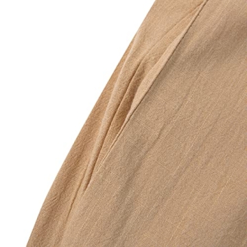 Stylish Amiblvowa Linen Wide Leg Palazzo Pants for Women