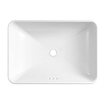 Elegant Winzo WZ6174 Rectangular Bathroom Sink