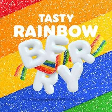 Airheads Xtremes Belts - Sweetly Sour Rainbow Berry Candy