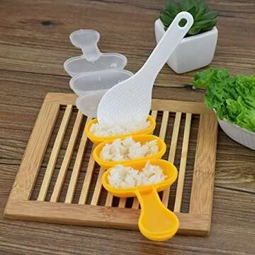 Rice Ball Mold & Shaker - Fun Kitchen Tool for Kids