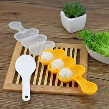 Rice Ball Mold & Shaker - Fun Kitchen Tool for Kids