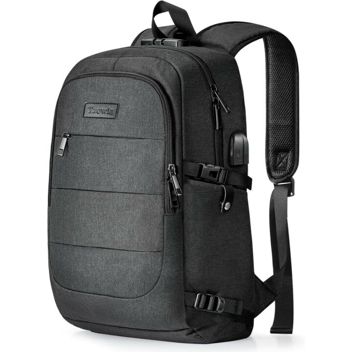 Anti-Theft Laptop Backpack with USB Charging Port