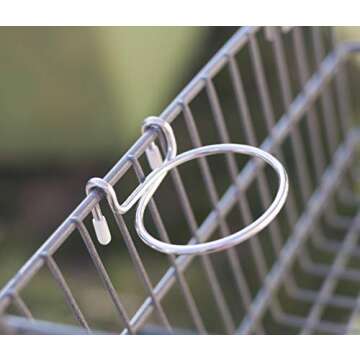 Shopping Cart Cup Holder (Set of 2) for Hanging A Coffee Cup Or Other Tapered Cup On A Shopping Cart