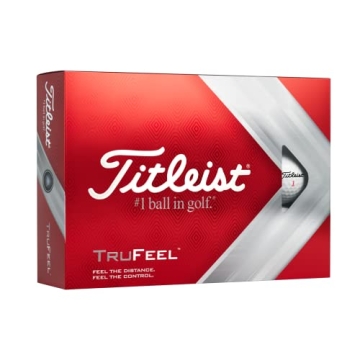 Titleist TruFeel Golf Balls - Soft Feel, Visible Colors, Longer Distance