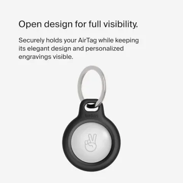 Belkin AirTag Keychain Holder - Durable & Secure Protective Case