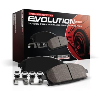 Power Stop Z23-731 Front Evolution Sport Brake Pads - Low Dust, Noise-Free