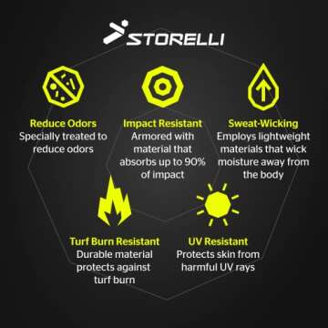 Storelli ExoShield Goalkeeper 3/4 Pants for Ultimate Protection