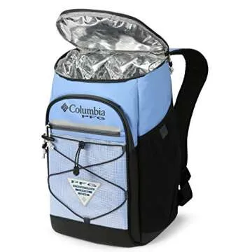 Columbia PFG Roll Caster 30-Can Insulated Backpack Cooler for Outdoor Adventures