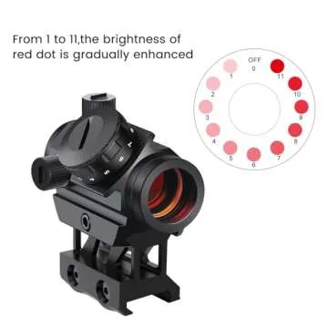 Feyachi 4 MOA Red Dot Sight for Precise Shooting