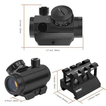 Feyachi 4 MOA Red Dot Sight for Precise Shooting
