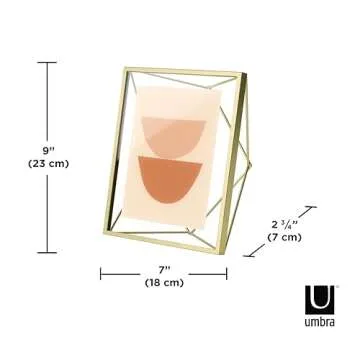 Umbra Prisma Frame - Unique 5x7 Metal Photo Display