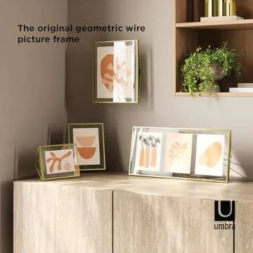 Umbra Prisma Frame - Unique 5x7 Metal Photo Display