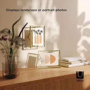 Umbra Prisma Frame - Unique 5x7 Metal Photo Display